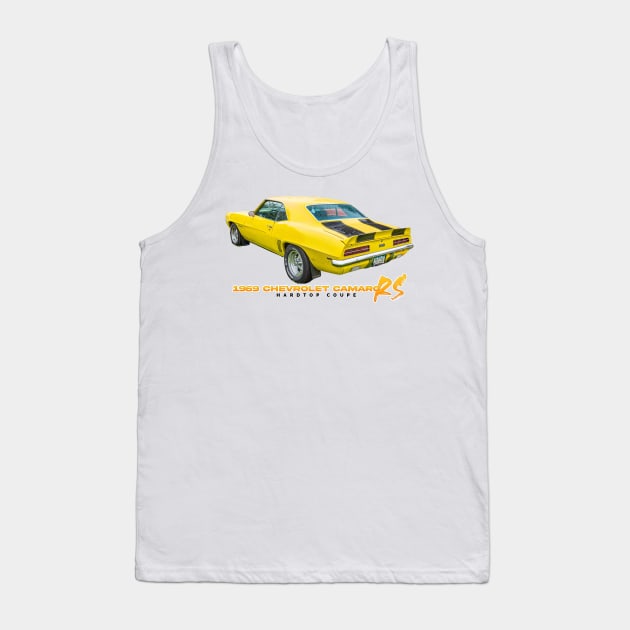 1969 Chevrolet Camaro RS Hardtop Coupe Tank Top by Gestalt Imagery